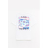 CASABLANCA WHITE HEATMAP CLASSIC T SHIRT